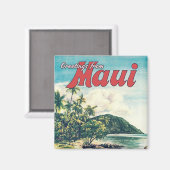 Grüße aus Maui, Hawaii Magnet (Vorderseite/Rückseite)