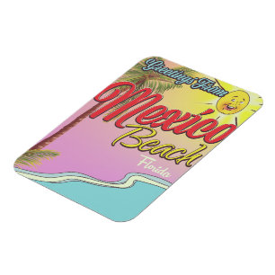 Grüße aus Mexico Beach Florida Magnet