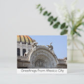 Grüße aus Mexiko-Stadt Postkarte (Stehend Vorderseite)