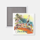 Grüße aus Miami Magnet (Vorderseite/Rückseite)
