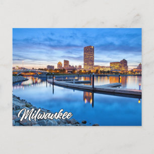 Grüße aus Milwaukee, Wisconsin, USA Postkarte