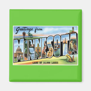 Grüße aus Minnesota! Magnet
