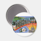 Grüße aus Mississippi Magnet (Vorderseite/Rückseite)