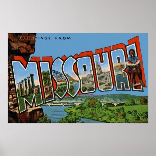 Grüße aus Missouri Poster (Vorne)