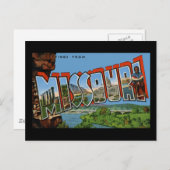 Grüße aus Missouri Postkarte (Vorne/Hinten)