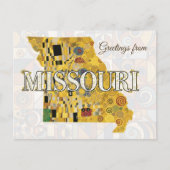 Grüße aus Missouri Postkarte (Vorderseite)