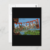 Grüße aus Missouri Postkarte (Vorne/Hinten)