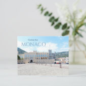 Grüße aus Monaco Postkarte Fürstenpalast (Stehend Vorderseite)