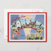 Grüße aus Montana Postkarte (Vorne/Hinten)