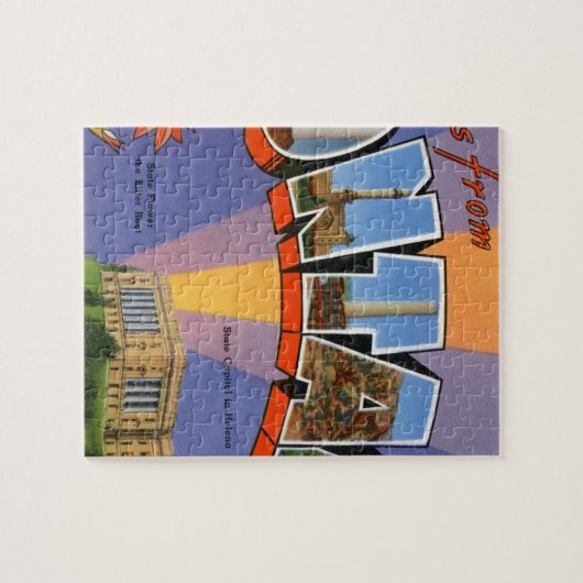 Grüße aus Montana Puzzle (Horizontal)