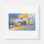 Grüße aus Montreal, Kanada Magnet (Vorne)