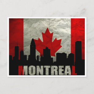 Grüße aus Montreal, Kanada Vintage Reise Postkarte
