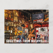Grüße aus Nashville Postkarte (Vorderseite)