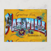 Grüße aus Nashville Postkarte (Vorderseite)