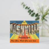 Grüße aus Nashville Postkarte (Stehend Vorderseite)