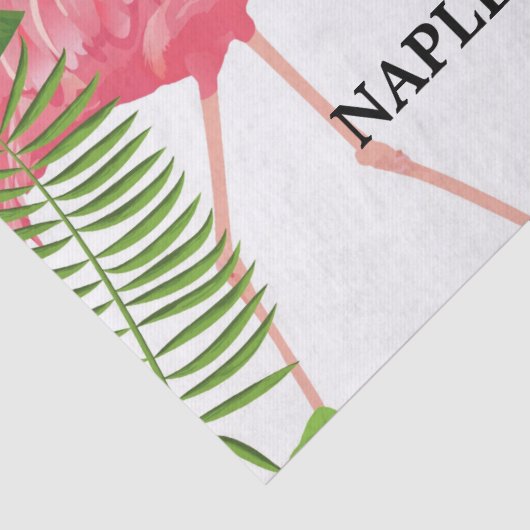 Grüße aus Neapel, Florida Seidenpapier (Detail)