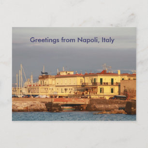 Grüße aus Neapel, Italien Postkarte