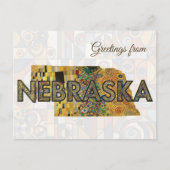 Grüße aus Nebraska Postkarte (Vorderseite)