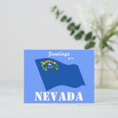 Grüße aus Nevada Postkarte (Stehend Vorderseite)