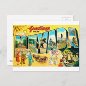 Grüße aus Nevada Postkarte (Vorne/Hinten)