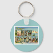 Grüße aus New Hampshire Schlüsselanhänger (Vorderseite)