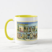 Grüße aus New Hampshire Tasse (Links)