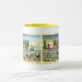 Grüße aus New Hampshire Tasse (Zentrum)