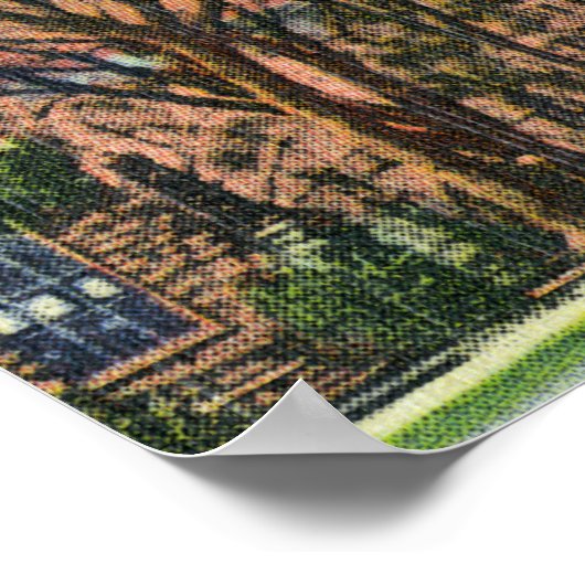 Grüße aus New Haven, CT Poster (Ecke)