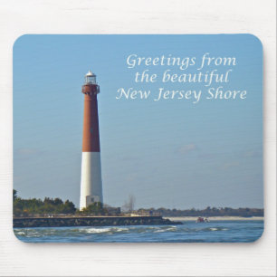Grüße aus New Jersey - Barnegat Light Mousepad