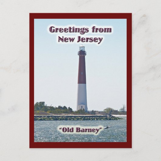 Grüße aus New Jersey NJ Postcard Postkarte (Vorderseite)
