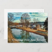 Grüße aus New Jersey Postcard Postkarte (Vorne/Hinten)