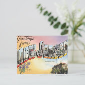 Grüße aus New Jersey Postkarte (Stehend Vorderseite)