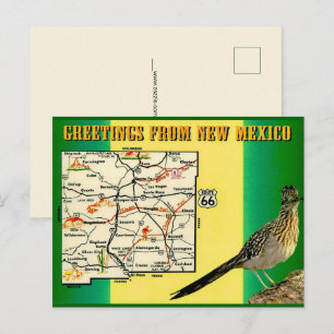 Grüße aus New Mexico Postkarte