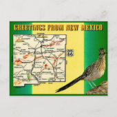 Grüße aus New Mexico Postkarte (Vorderseite)