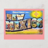 Grüße aus New Mexico Postkarte (Vorderseite)