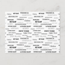 Grüße aus New York City, Nachbarschaften