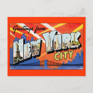 Grüße aus New York City Postkarte