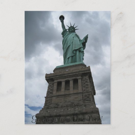 Grüße aus New York! Postkarte (Vorderseite)