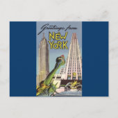 Grüße aus New York Postkarte (Vorderseite)