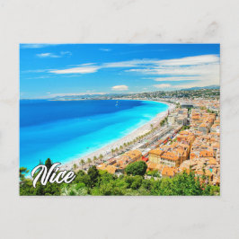 Grüße aus Nizza, Frankreich Postkarte