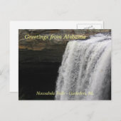 Grüße aus Noccalula Falls Postkarte (Vorne/Hinten)
