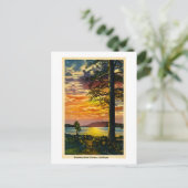 Grüße aus Norwegen, Michigan - Vintag Postkarte (Stehend Vorderseite)