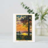 Grüße aus Norwegen, Michigan - Vintage Postkarte (Stehend Vorderseite)