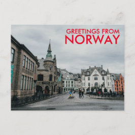 Grüße aus Norwegen Postkarte