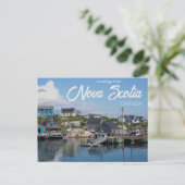 Grüße aus Nova Scotia Kanada Postkarte (Stehend Vorderseite)