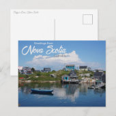 Grüße aus Nova Scotia Kanada Postkarte (Vorne/Hinten)