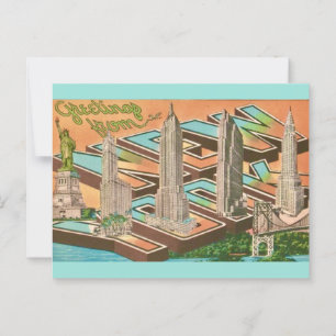 Grüße aus NYC Postkarte