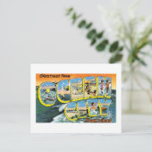 Grüße aus Ocean City, New Jersey! Postkarte (Stehend Vorderseite)
