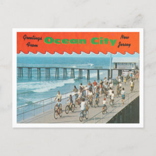 Grüße aus Ocean City, New Jersey Reise Postkarte