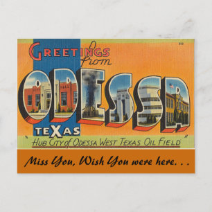 Grüße aus Odessa Postkarte